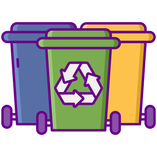 recipiente para reciclagem